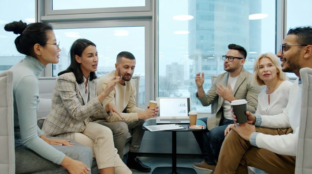 people discussing economy